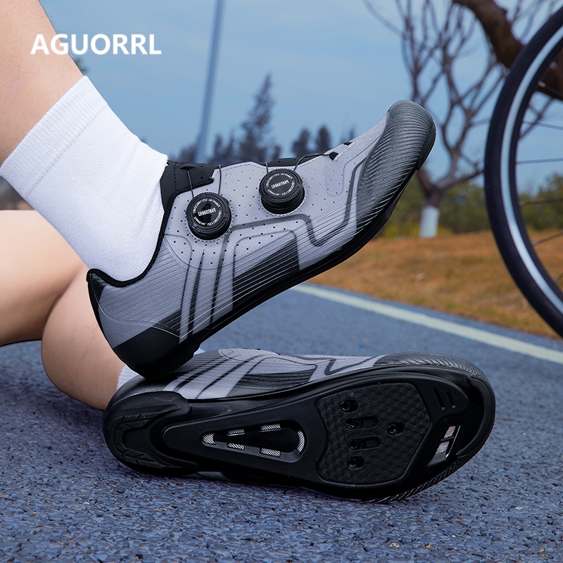 Clipless Mtb Shoes - รองเท้าปั่นจักรยานแบบไม่มีคลิป ระบายอากาศได้ดี น้ำหนักเบา กันลื่น ทนทานต่อการสึกหรอ เหมาะสำหรับการแข่งจักรยาน