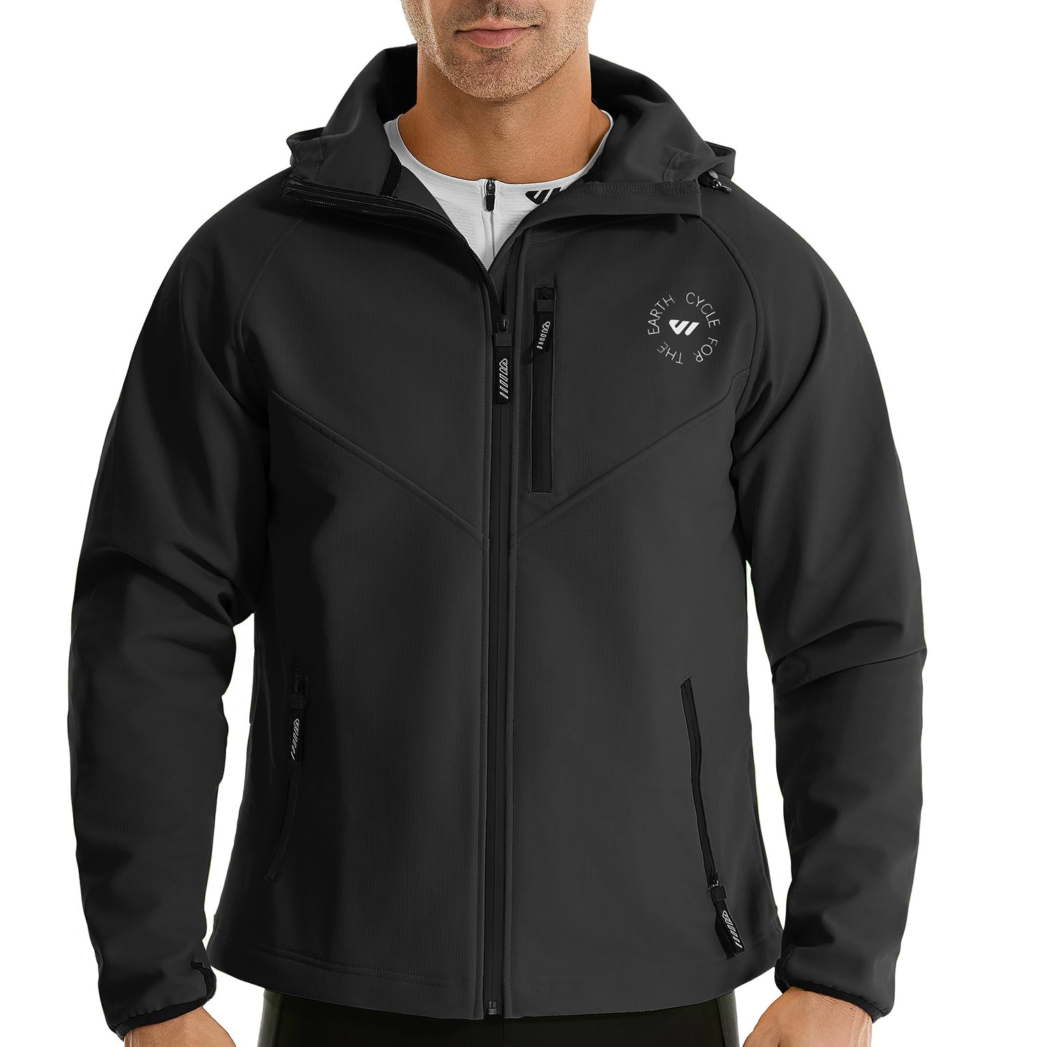 Cycling Gear For Cold Weather - Wulibike ฤดูหนาวเสื้อขี่จักรยานผู้ชายเสื้อแจ็คเก็ตกันน้ําผู้ชายเสื้อแจ็คเก็ตปีนเขา windproof Neutral สภาพอากาศเย็นเกียร์