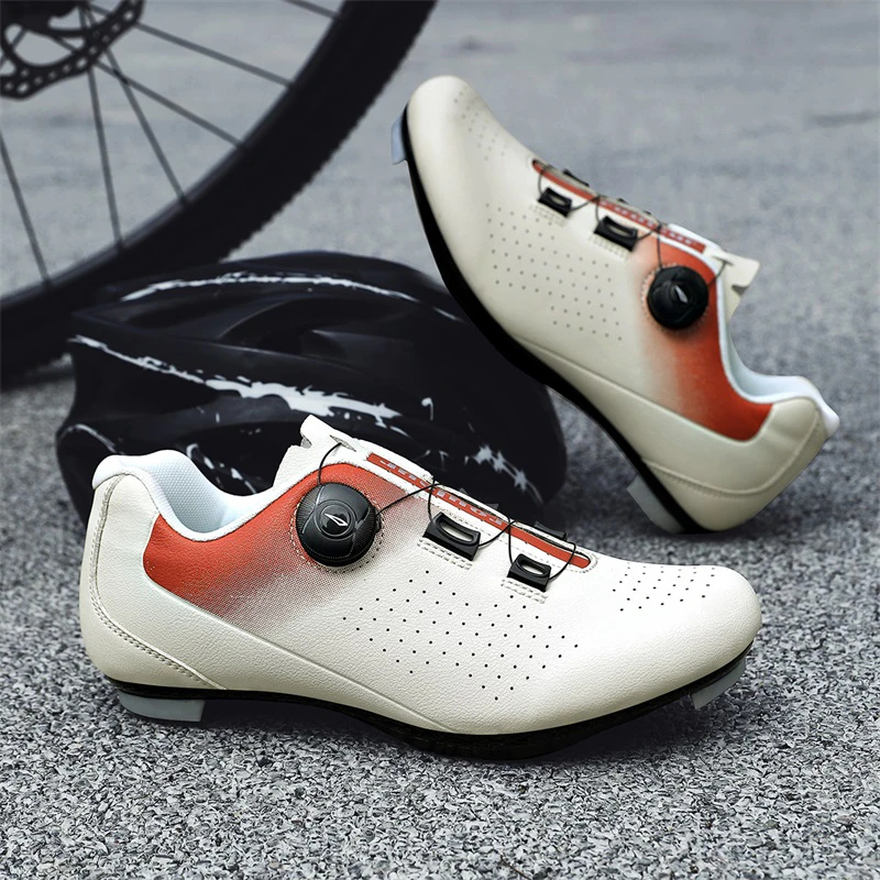 Clipless Mtb Shoes - รองเท้าปั่นจักรยานแบบ SPD สำหรับผู้ชายและผู้หญิง รองเท้าจักรยานแบบล็อคอัตโนมัติ กันลื่น สำหรับปั่นจักรยานเสือภูเขา
