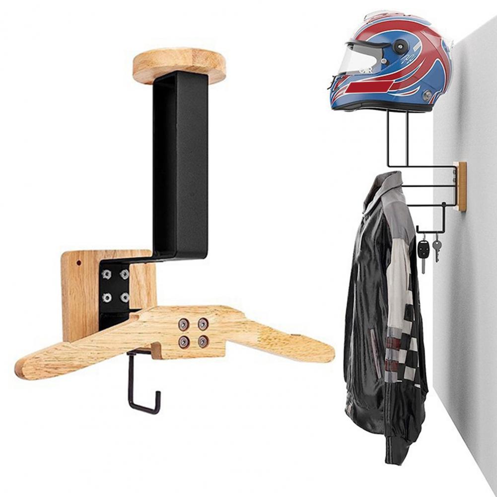 Cycling Gear Wall Mount - เสื้อกั๊กแขวน Wall Mount หมวกกันน็อครถจักรยานยนต์แจ็คเก็ต Wall Mount