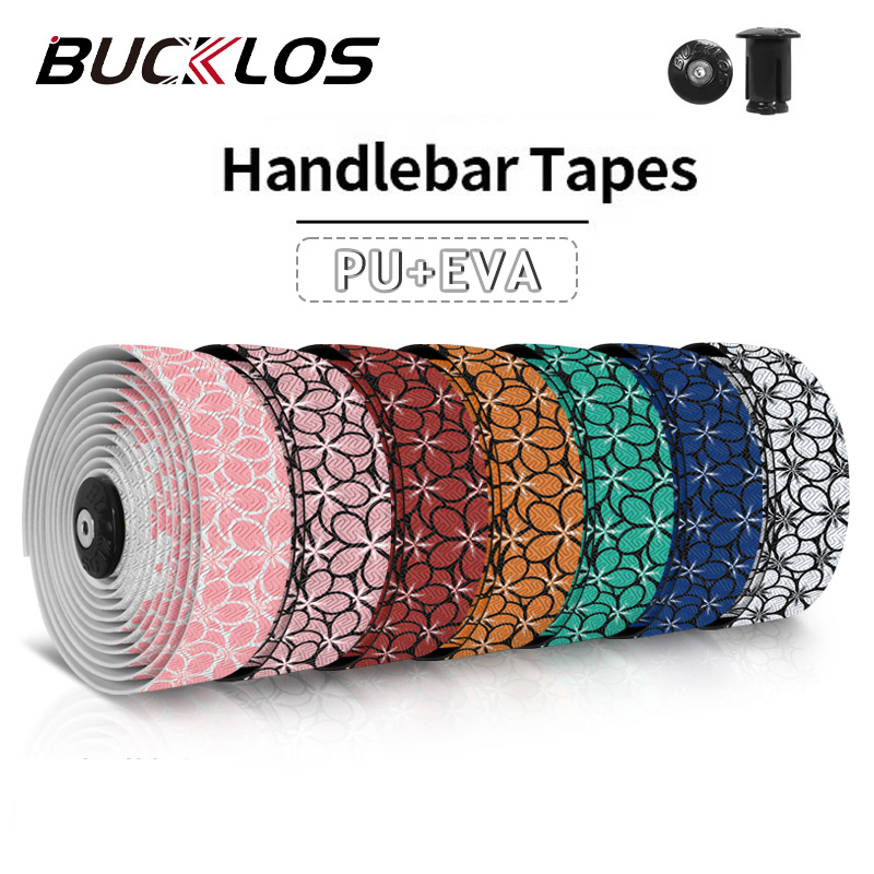 Bike Handlebar Tape - เทปพันแฮนด์จักรยาน BUCKLOS EVA PU ซิลิโคนกันลื่น สำหรับจักรยานเสือหมอบ