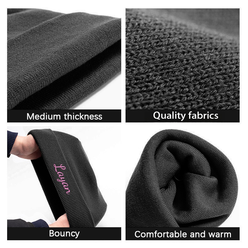 หมวกถักหนาที่ประณีตพร้อมการปัก - Cycling Gear To Keep You Warm บทวิจารณ์และราคา