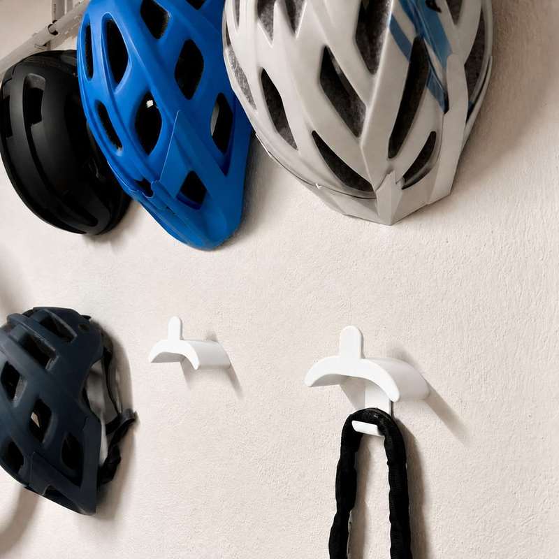 ที่แขวนหมวกกันน็อคจักรยานติดผน - Cycling Gear Wall Mount บทวิจารณ์และราคา