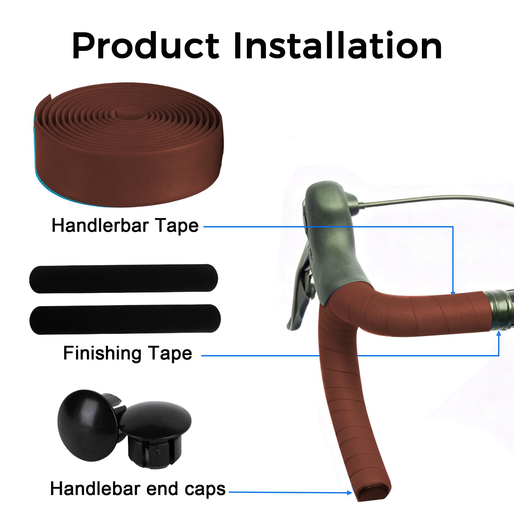 เทปพันแฮนด์จักรยาน - เทปพันแฮน - Bike Handlebar Tape บทวิจารณ์และราคา
