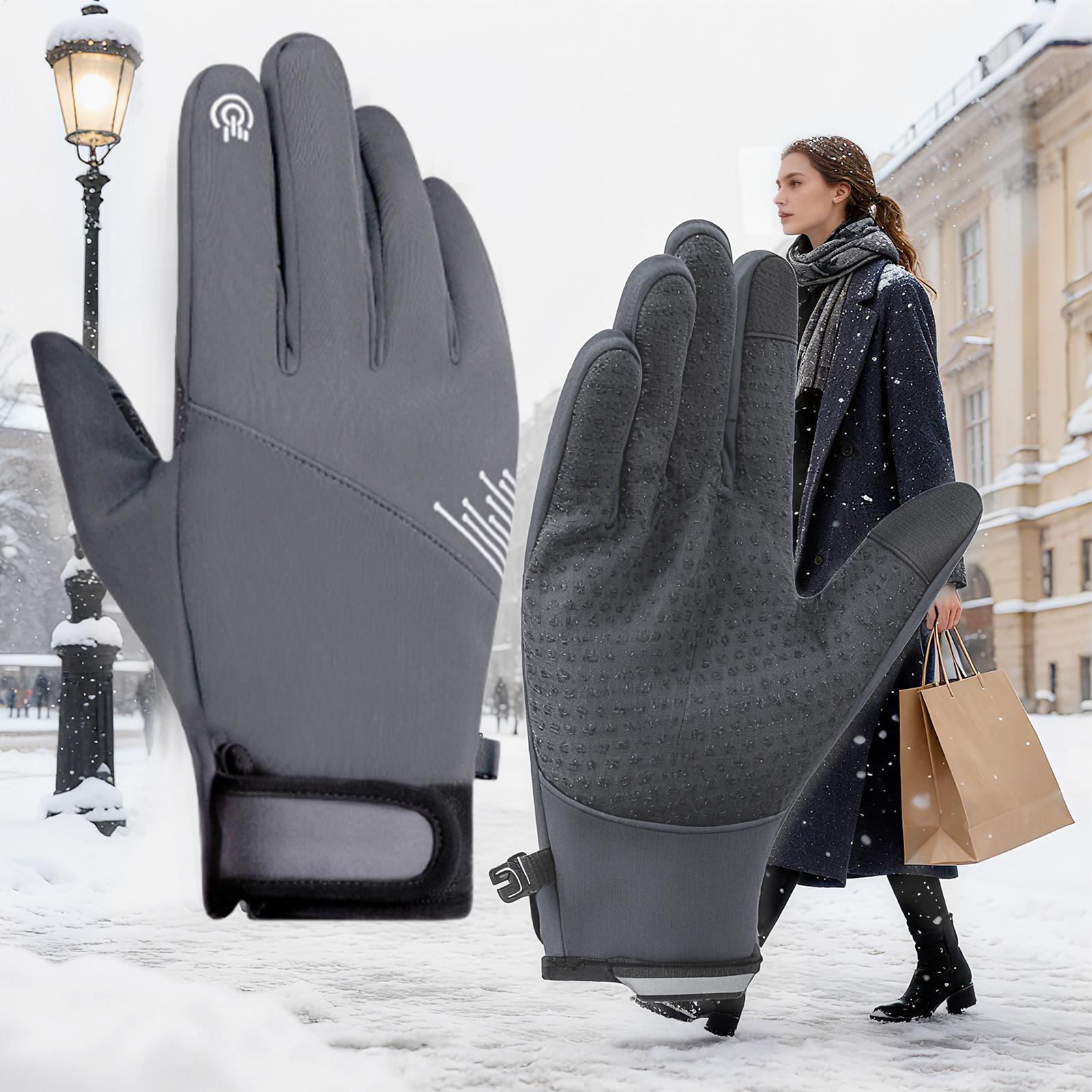 ถุงมือฤดูหนาวผู้หญิงกันลมหน้าจ - Cycling Gear For Cold Weather บทวิจารณ์และราคา