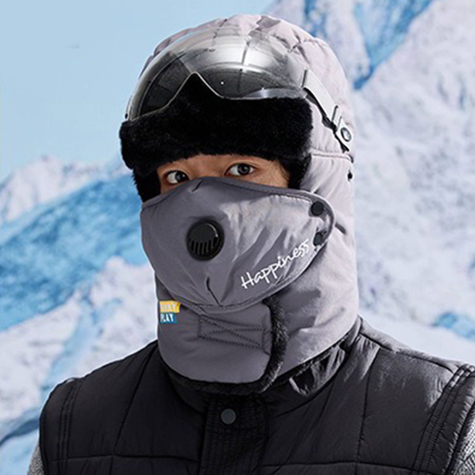 หมวกกันหนาวแบบหนาบุขนแกะสำหรับ - Cycling Gear For Cold Weather บทวิจารณ์และราคา