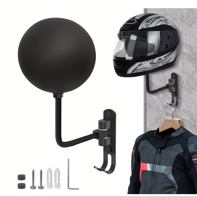 180 °   ที่แขวนหมวกกันน็อคมอเต - Cycling Gear Wall Mount บทวิจารณ์และราคา