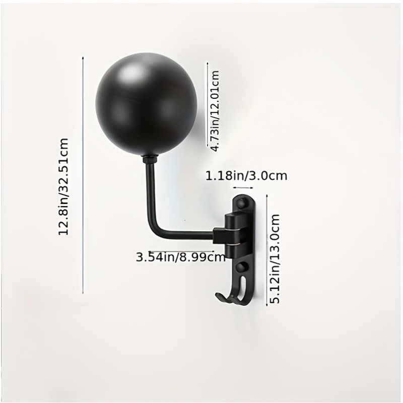 180 °   ที่แขวนหมวกกันน็อคมอเต - Cycling Gear Wall Mount บทวิจารณ์และราคา